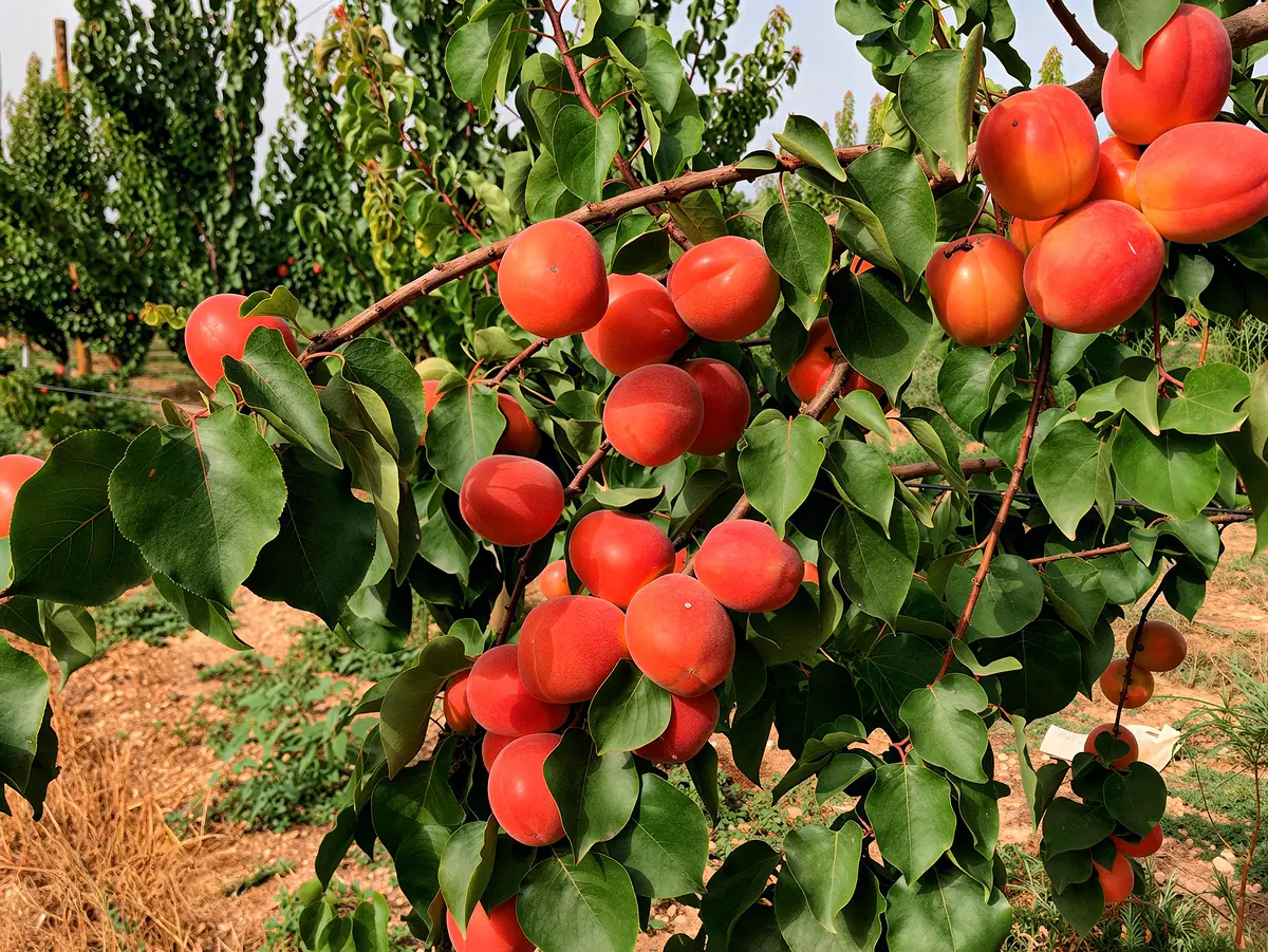 Abricots de la variété Agostino