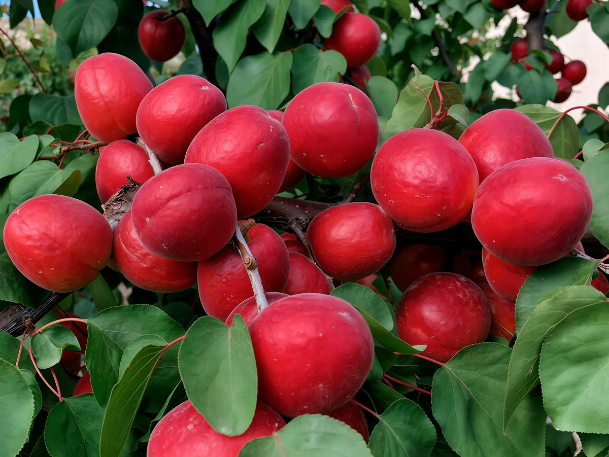 Abricots de la variété Fuego