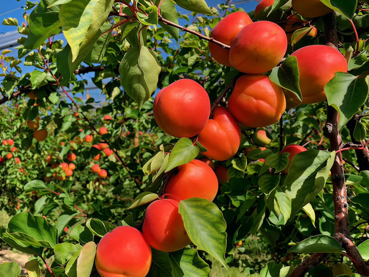 Abricots de la variété Oscar