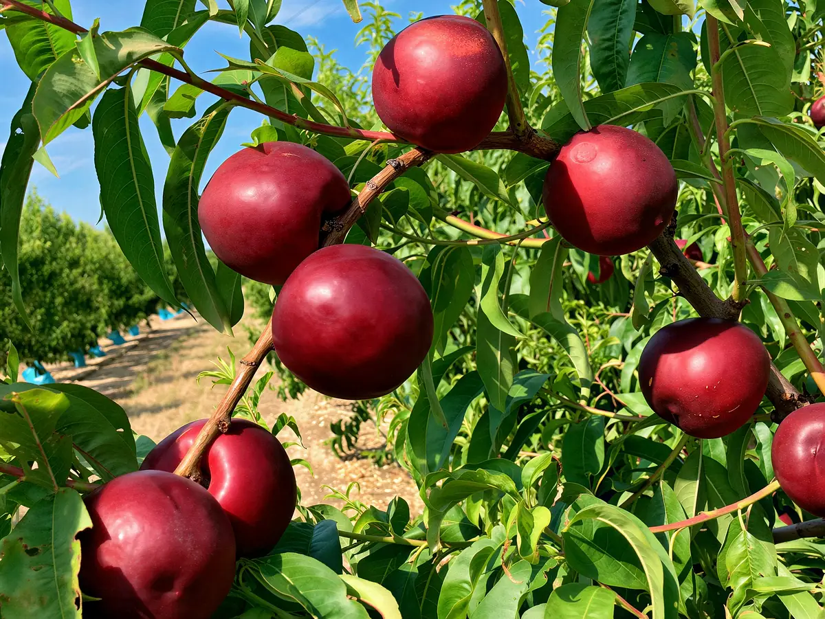 Nectarines de la variété Boreal