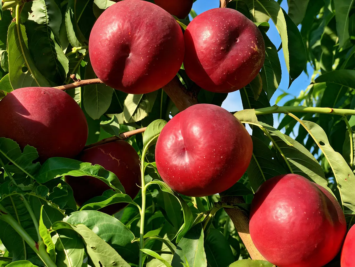Nectarines de la variété Caracas