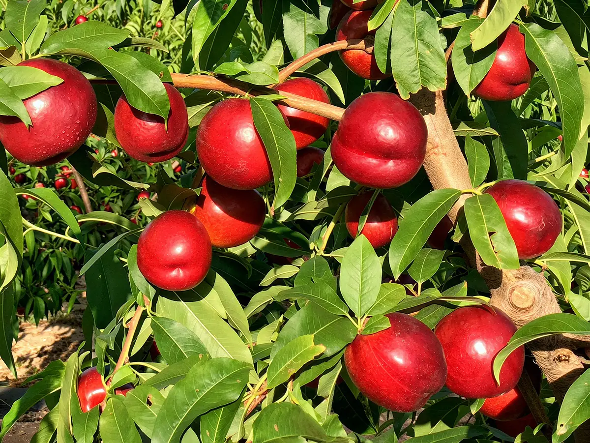Nectarines de la variété Copacabana