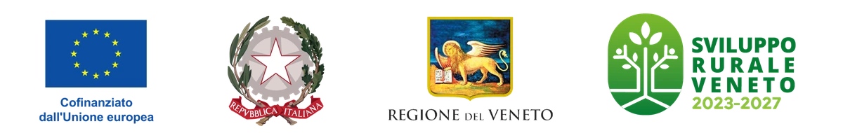 Cofinancé par l'Union européenne · République italienne · Région de Vénétie · Développement rural Vénétie 2023-2027